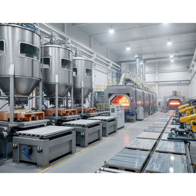 Технология производства керамогранита: состав, оборудование, этапы