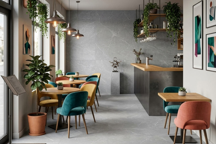 Керамогранит Петра Дождевое облако / Petra Nimbus Gresse - 1