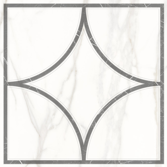 Керамогранит Каррара Нова 7346-0002 серый 450x450 LB Ceramics - 5