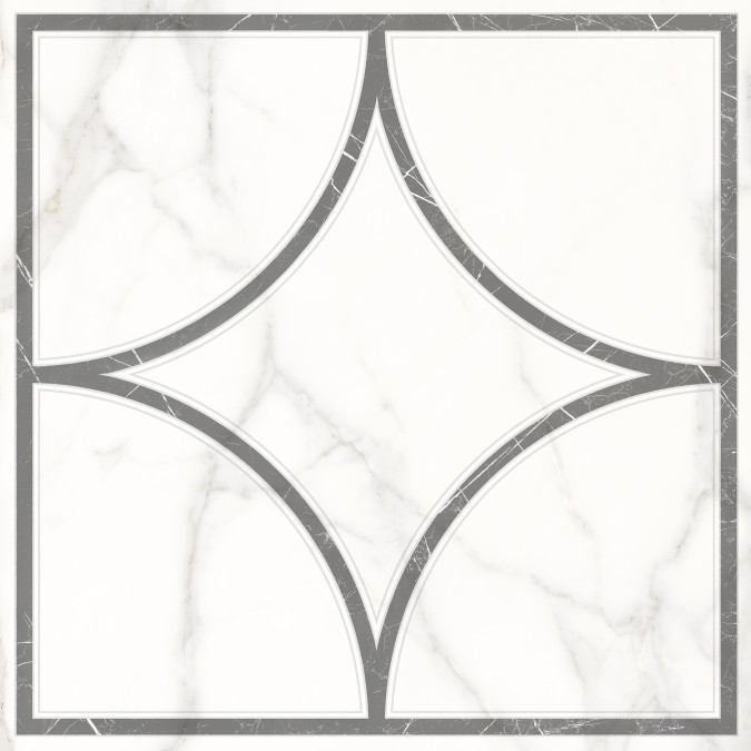 Керамогранит Каррара Нова 7346-0002 серый 450x450 LB Ceramics - 2