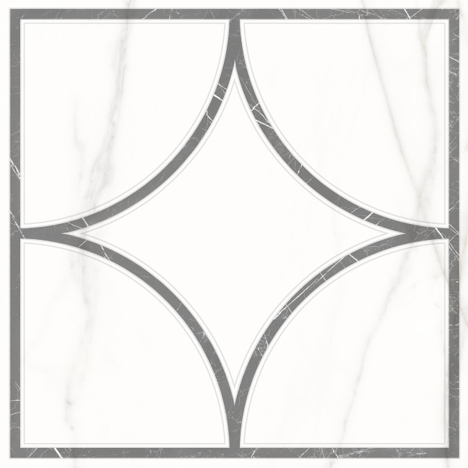 Керамогранит Каррара Нова 7346-0002 серый 450x450 LB Ceramics - 3