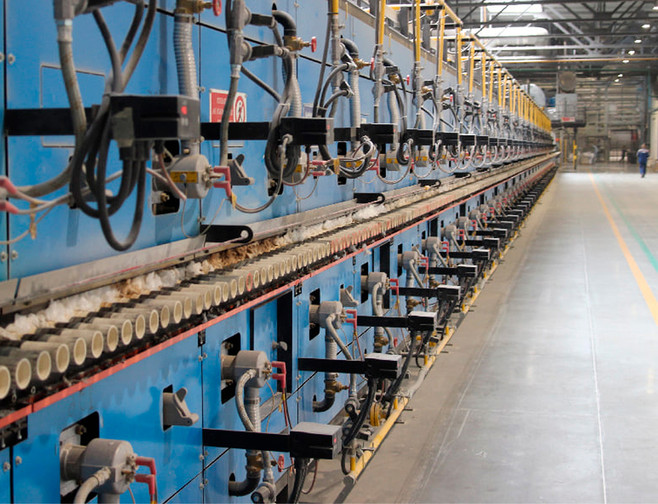 Процесс обжига керамогранита