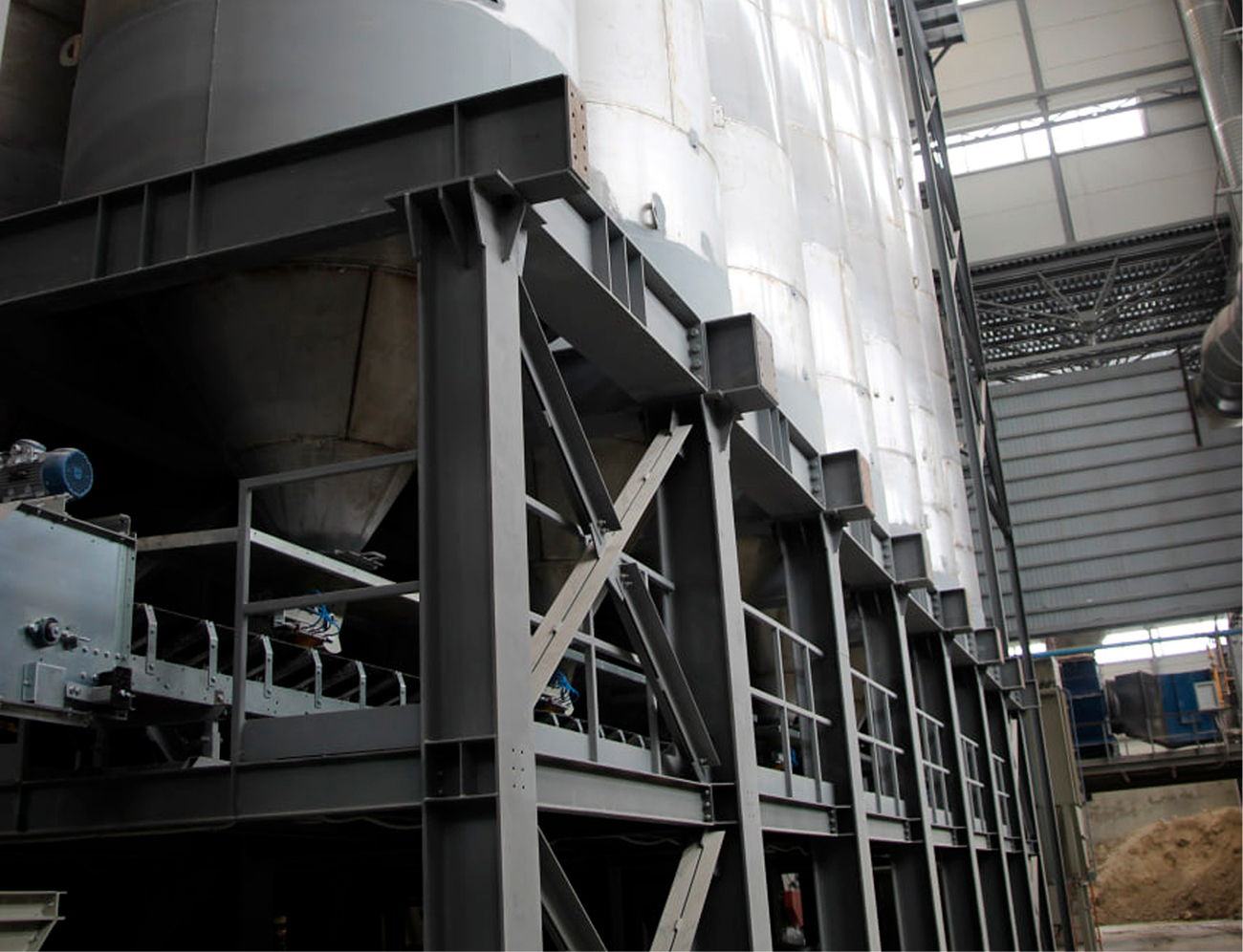 Сушка порошковой смеси